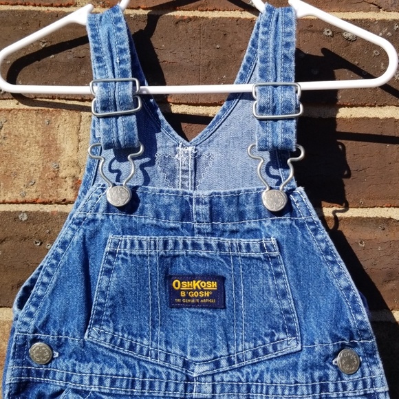 OshKosh B'gosh Other - Vintage OshKosh B'Gosh Jean Overalls 12 month